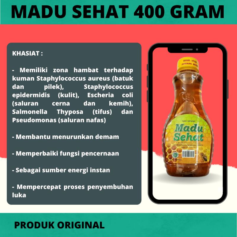 

Madu Sehat 400 GRAM Pure Honey