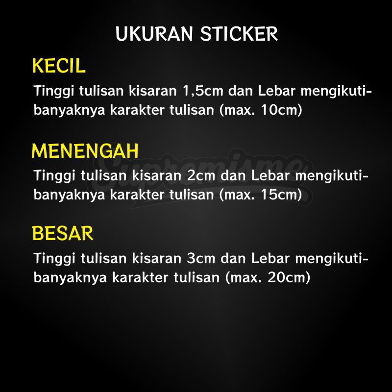 Stiker Hologram Custom Nama Tulisan Jepang Premium Holographic (Langsung Jadi)