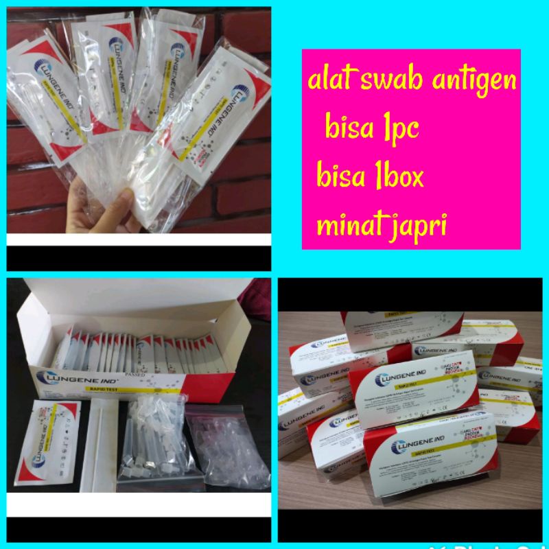swab antigen lungene ind
