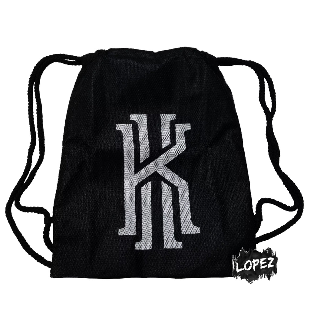 Tas Jaring Kyrie / Tas Serut Kyrie Irving Brooklyn Nets / String Bag Basketball NBA Sports Lopez