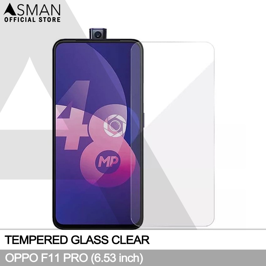 Tempered Glass OPPO F11 Pro (6.53&quot;) | Anti Gores Pelindung Layar Kaca - Bening