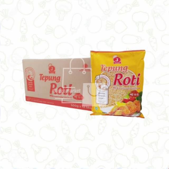 

J - FOOD / TEPUNG ROTI / MIX BREAD CRUMBS / 250g