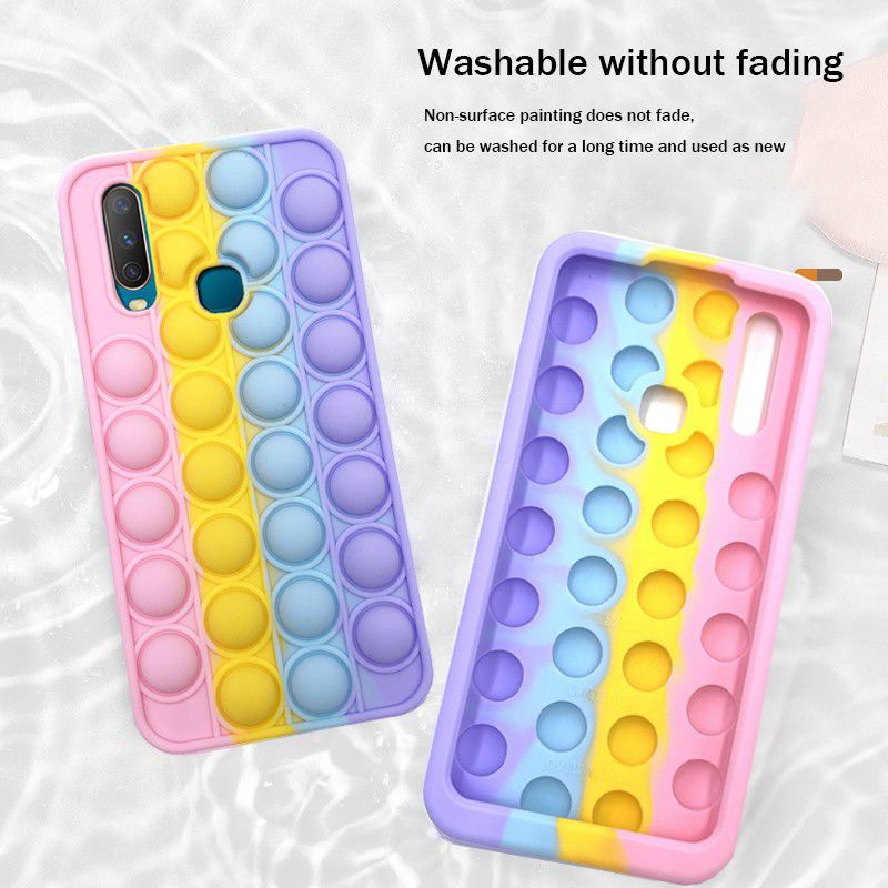 SoftCase POP IT Vivo Y12 Y12S Y15 Y15S Y17 Y20 Y20I Y20S Casing Silikon POP IT 3D Polos