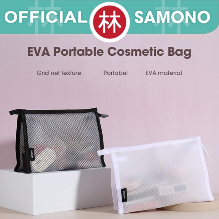 Samono SMB003 Pouch Kosmetik Organizer Dompet Jaring Serbaguna