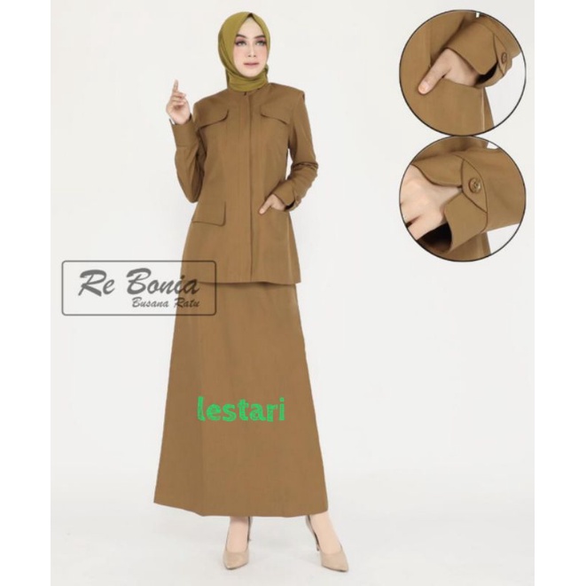 blaxer rebonia pemda set rok A