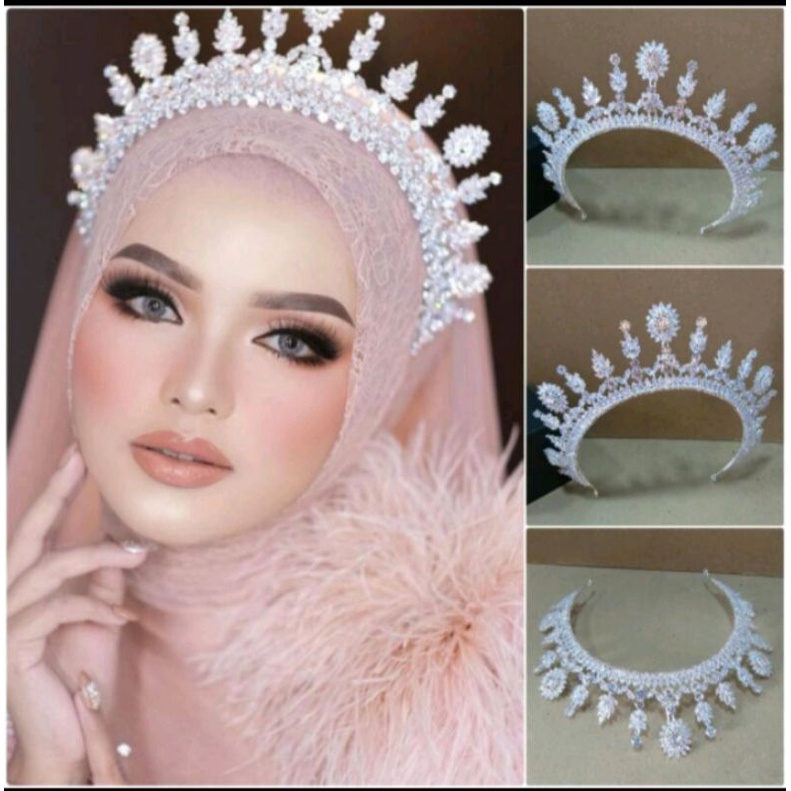 mahkota aurel mahkota zircon crown wedding