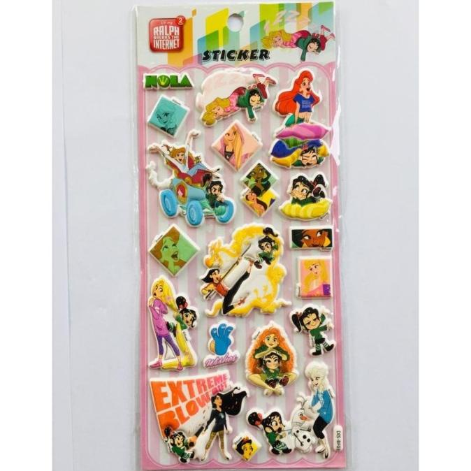 

Stiker Disney Princess Ponny Wreck It Ralph Series Vanellope