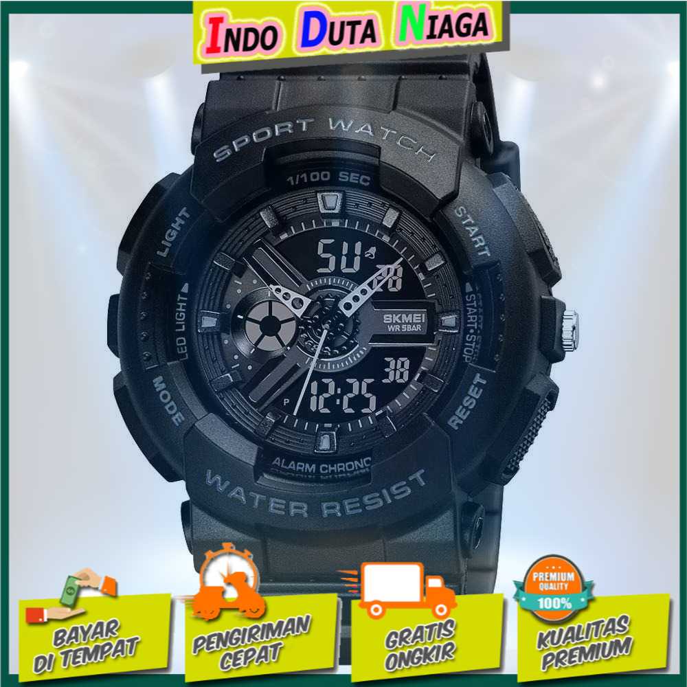 IDN - SKMEI Jam Tangan Analog Digital Sporty Pria - 1689