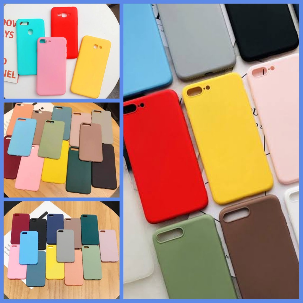 SOFT CASE WARNA SAMSUNG J2 PRIME A01 CORE VIVO Y12 Y5 Y17 Y91 Y95 Y50 Y30