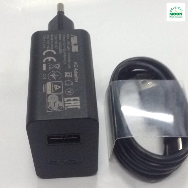 charger asus 2a / 9v tipe c original 100% fast charging