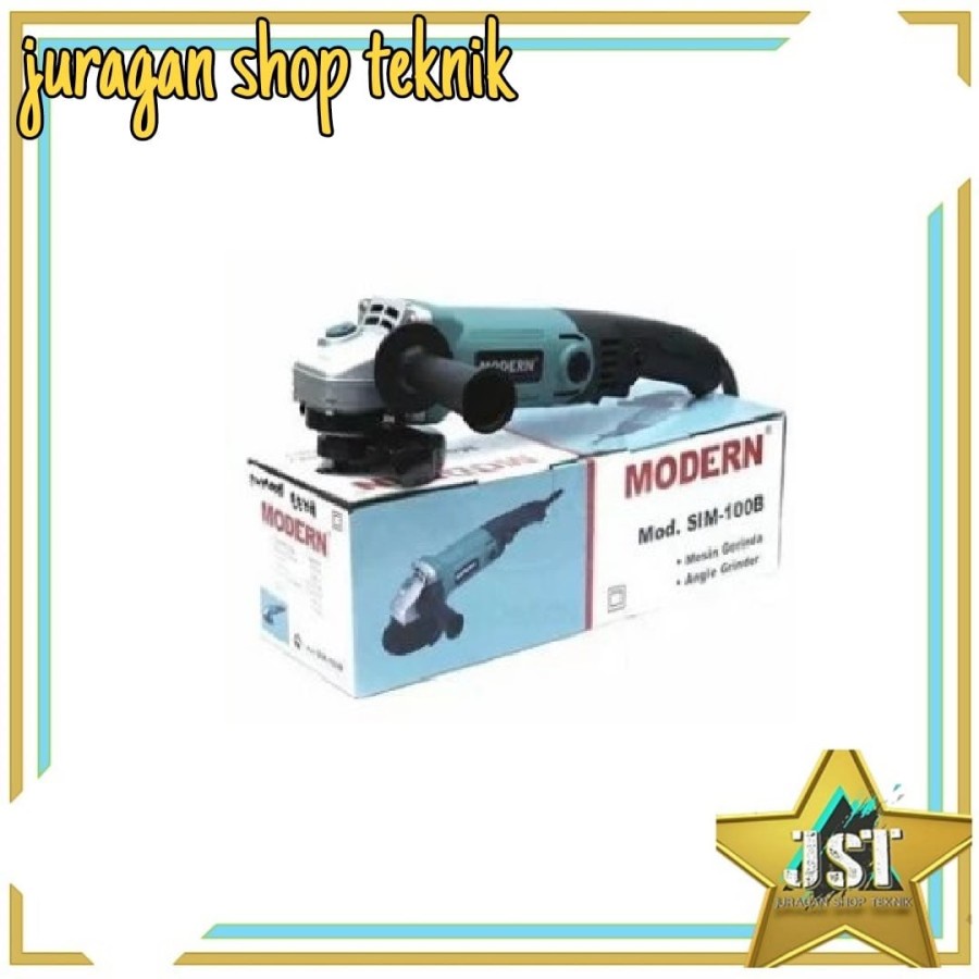 Mesin Gerinda Tangan Sim-100B Modern 4" Sim 100B Mesin