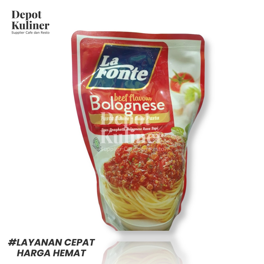 La Fonte Beef Flavour Bolognese 315GR Saus Pasta