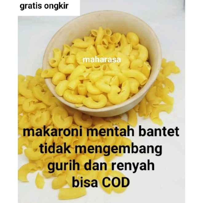 

makaroni mentah bantet 1 kg