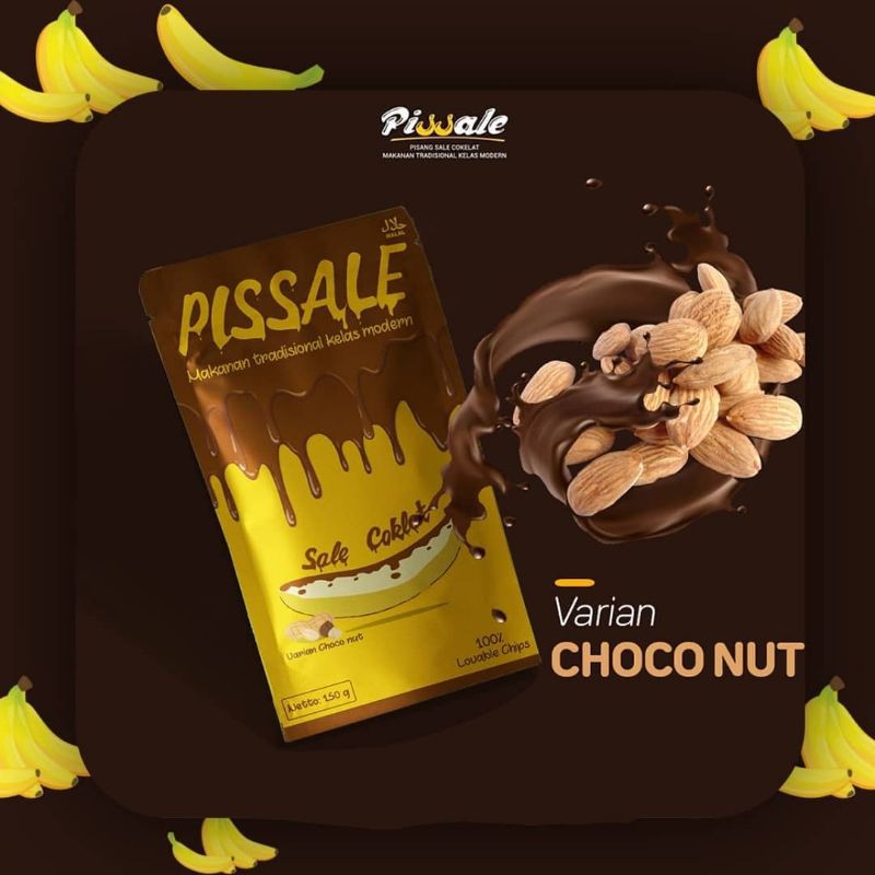 

(Distributor Resmi) Pissale Coklat varian Choconut