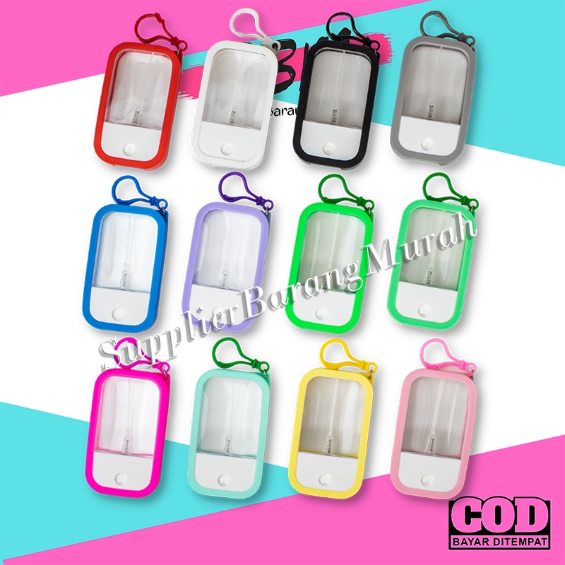 Botol Hand Sanitizer Gantung Kotak Spray FS1280