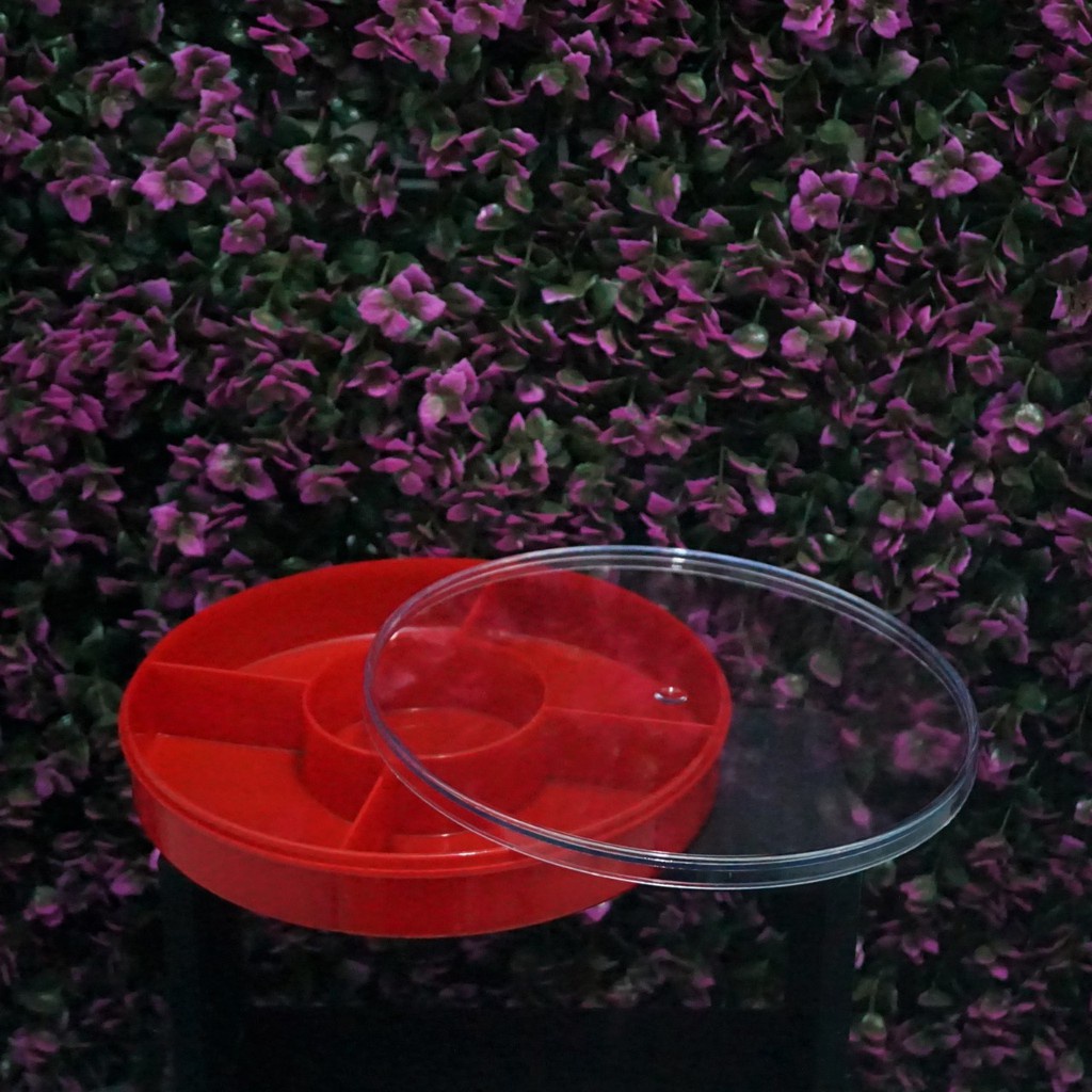 (Bekasi) Toples Easytop 1201 - Model Candy Tray - Volume 1 kg