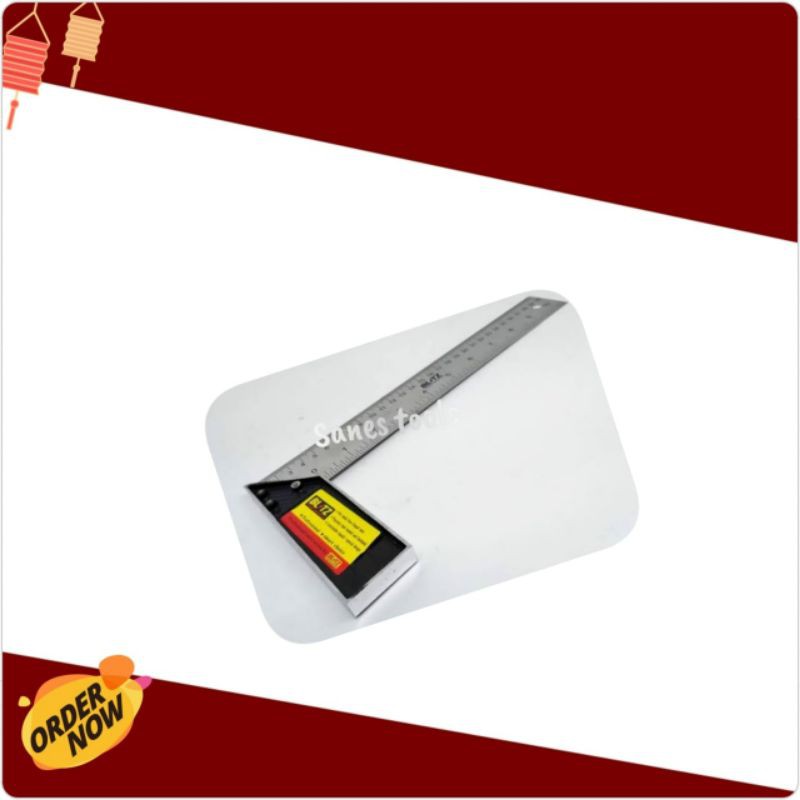 

Siku Meter / Penggaris Siku Tukang / Penggaris siku / Penggaris Sudut / Penggaris besi