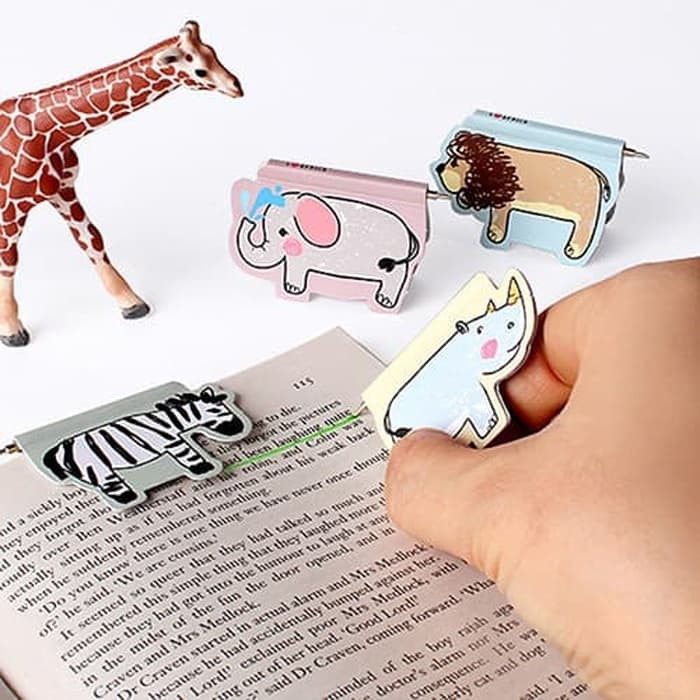 

Pembatas Buku Unik / Bookmark Edisi Animals Africa Imut