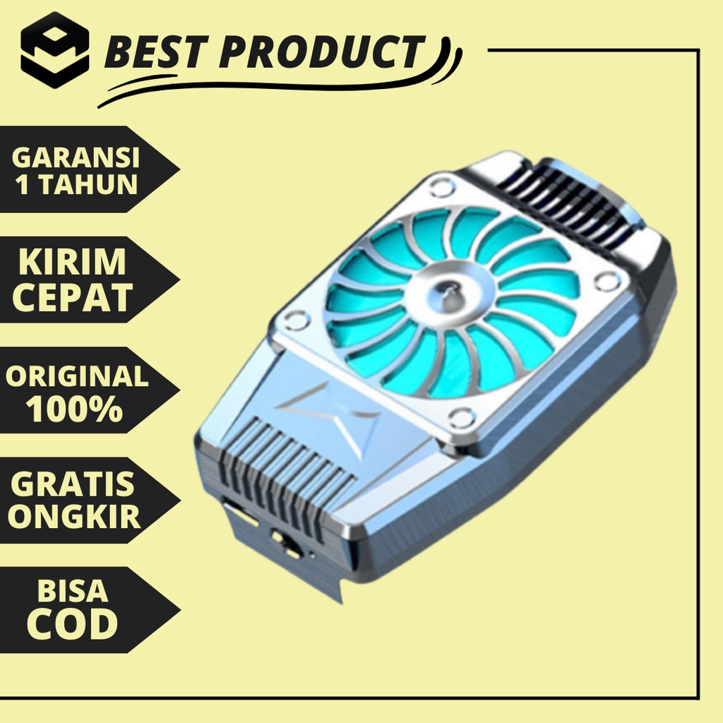 PENDINGIN HP COOLING ORIGINAL PHONE FAN COOLER GAMING ORI RONDAFUL