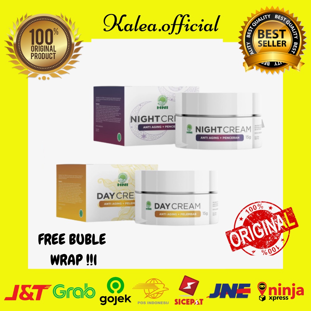 HNI-HPAI OK.2 | Day Cream & Night Cream | Membangu mencerahkan dan menjaga kelembapan kulit 7.0
