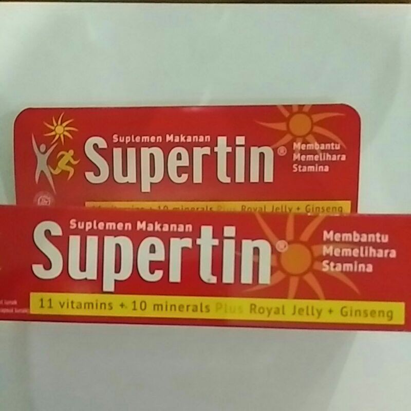 supertin vitamin,mineral dan ginseng