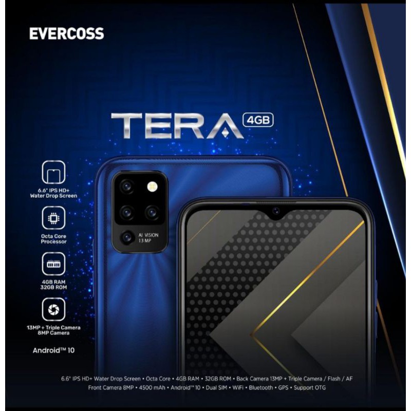 Evercoss Tera S6 4 32gb Evercoss S6 Tera 100 Original Garansi Resmi 1 Tahun Shopee Indonesia