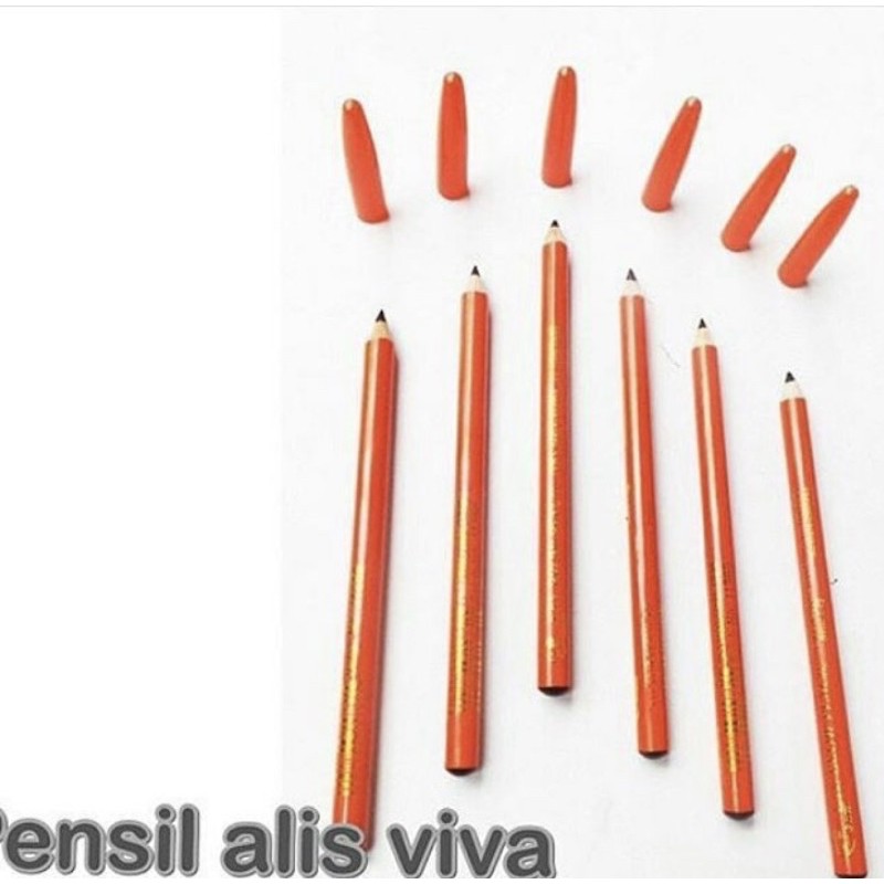 Pensil Alis Viva original/ Viva Eyebrow Pencil Free ukir