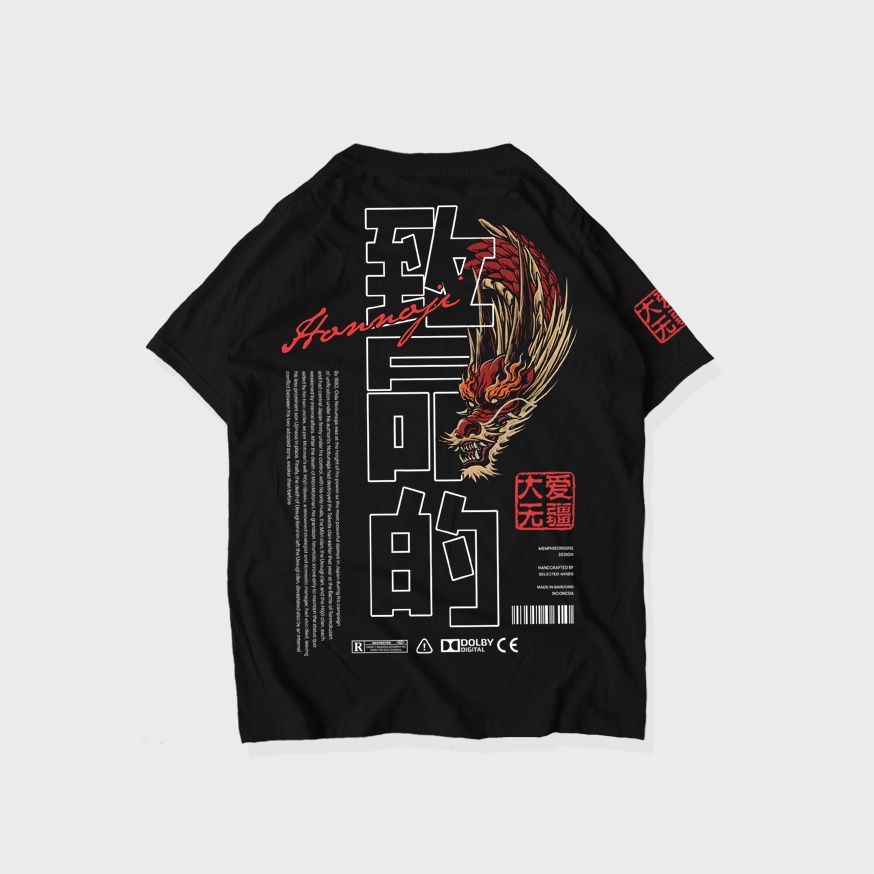 TSHIRT - HONNOJI (black)