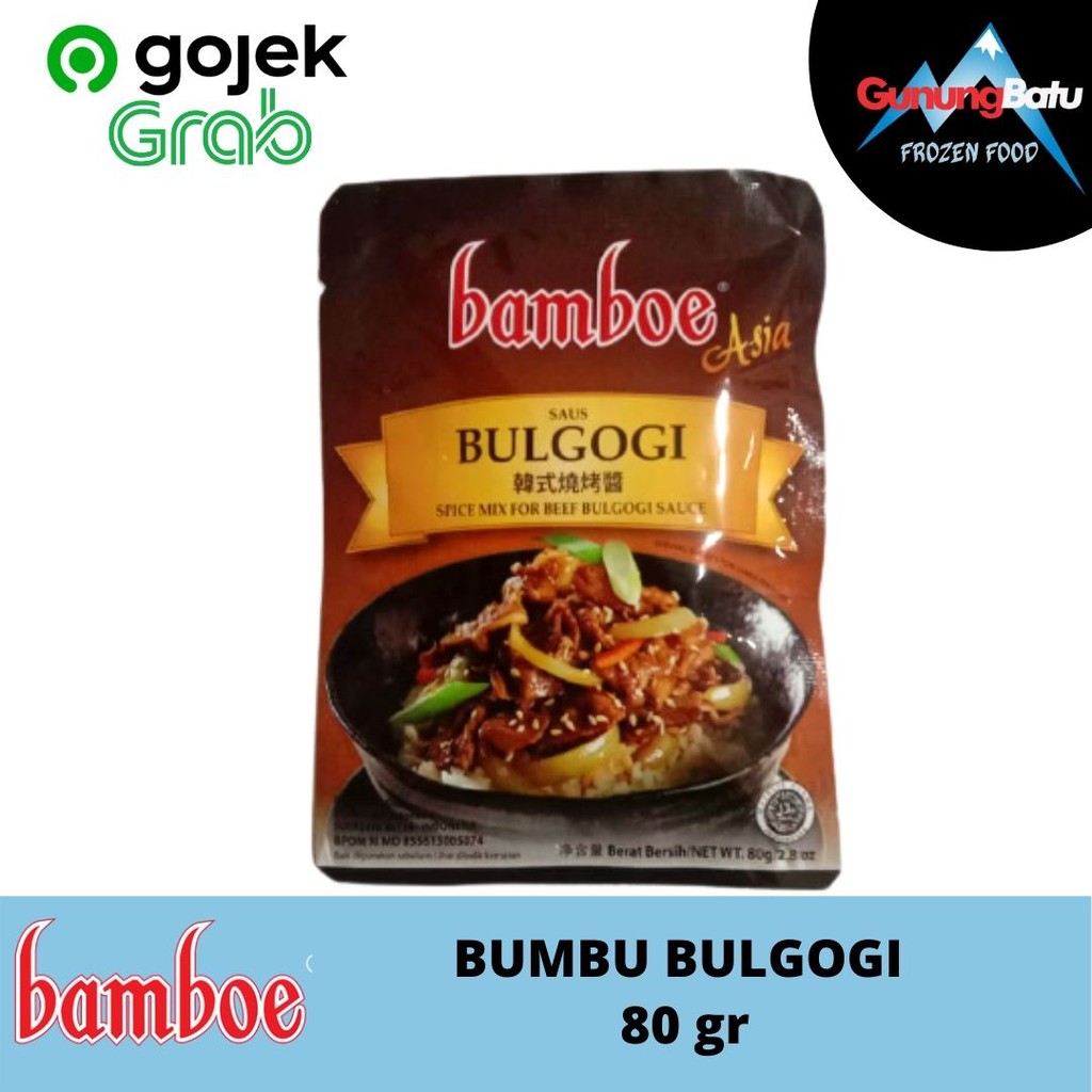 

BAMBOE BUMBU BULGOGI 80gr