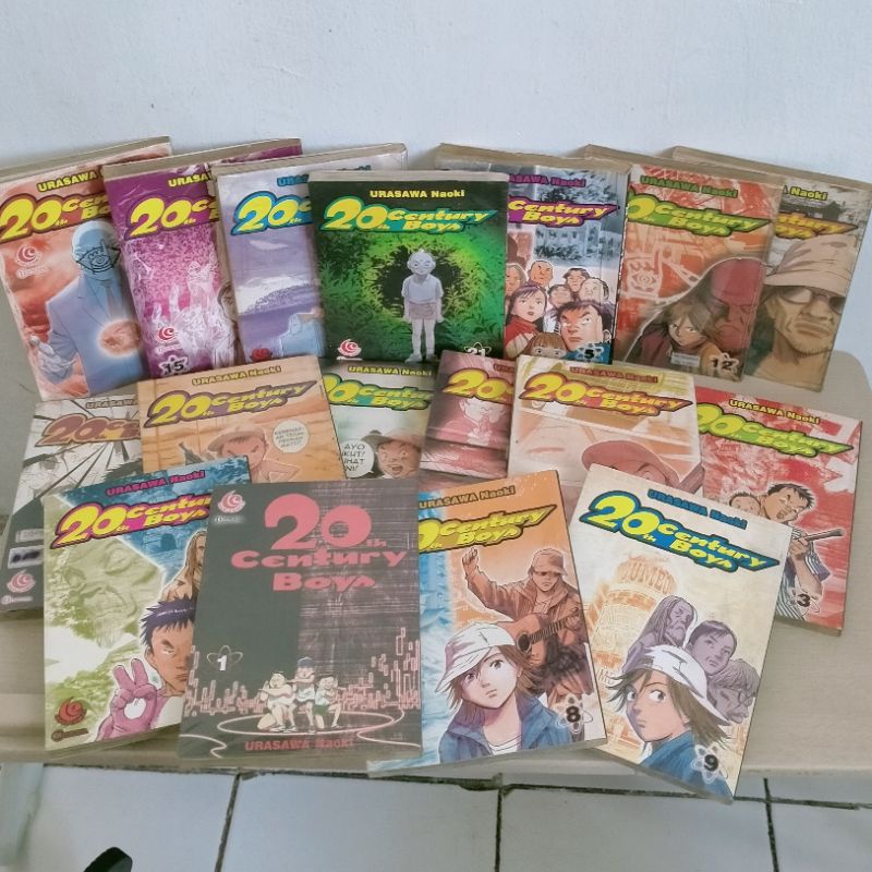 Komik 20th Century Boys Naoki Urasawa set