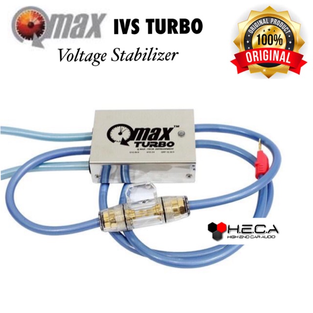 QMAX IVS TURBO Volt Voltage Stabilizer Mobil Q-MAX Performance BEST QUALITY