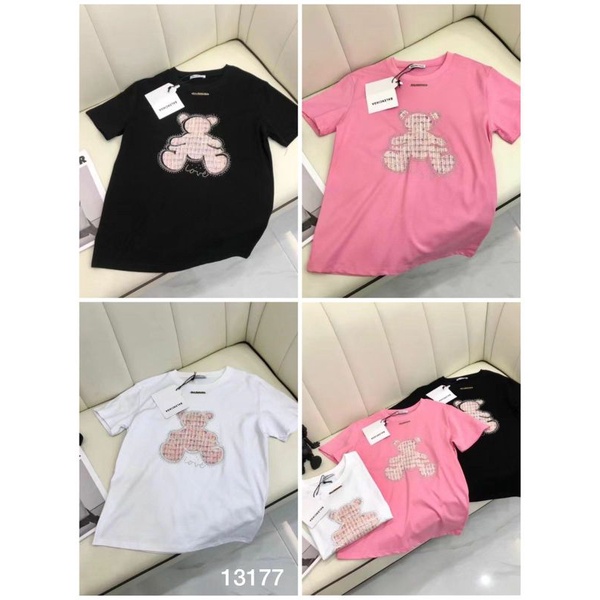 Kaos Balenciaga Wanita Katun Premium Kualitas Import