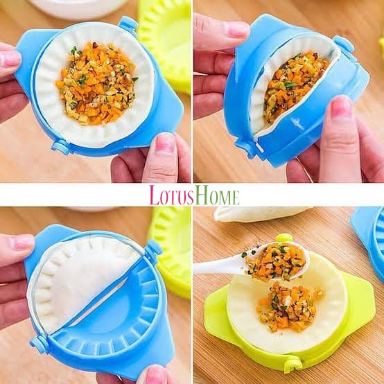 Cetakan Pastel Pangsit Dumpling Gyoza Alat Bantu Pembuat Pencetak Pempek Pie Mould Maker Kembang