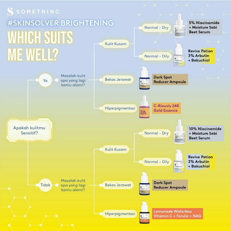 (SHARE) SOMETHINC SKINSOLVER Hylapore Revive Dark Spot BHA Salicylic Vita Propolis Retinol Squalane Astaxanthin Skin Defender Lemonade Serum