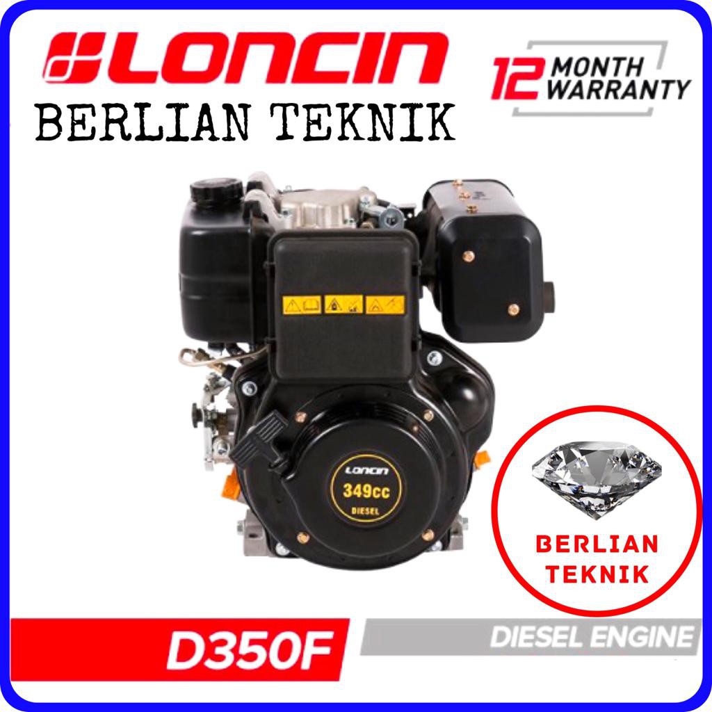 Mesin Penggerak Solar Engine Diesel Loncin D350F / 7 HP