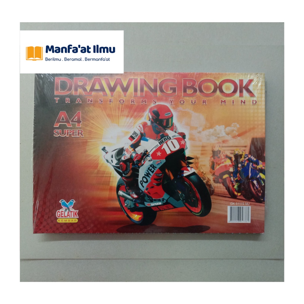 

Buku Gambar / Drawing Book A4 Gelatik Kembar - Per Pak (isi 10 buku)
