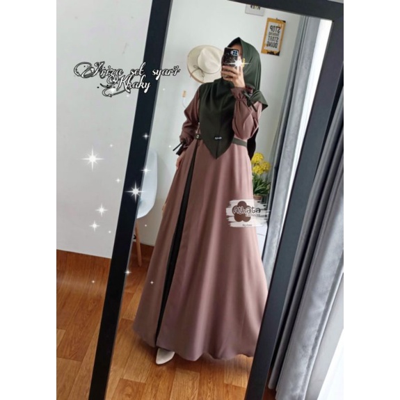 GAMIS ARIZA SET SYARI ORY ATHATA/GAMIS WANITA