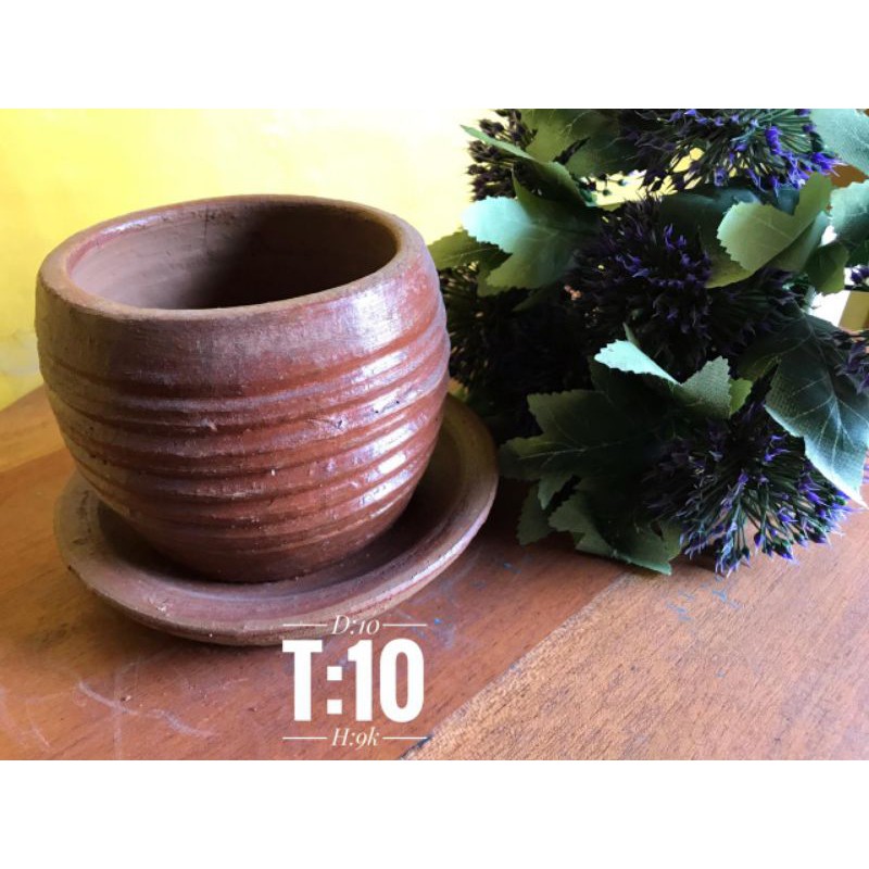 pot teracotta pot gerabah pot unik pot tanah liat