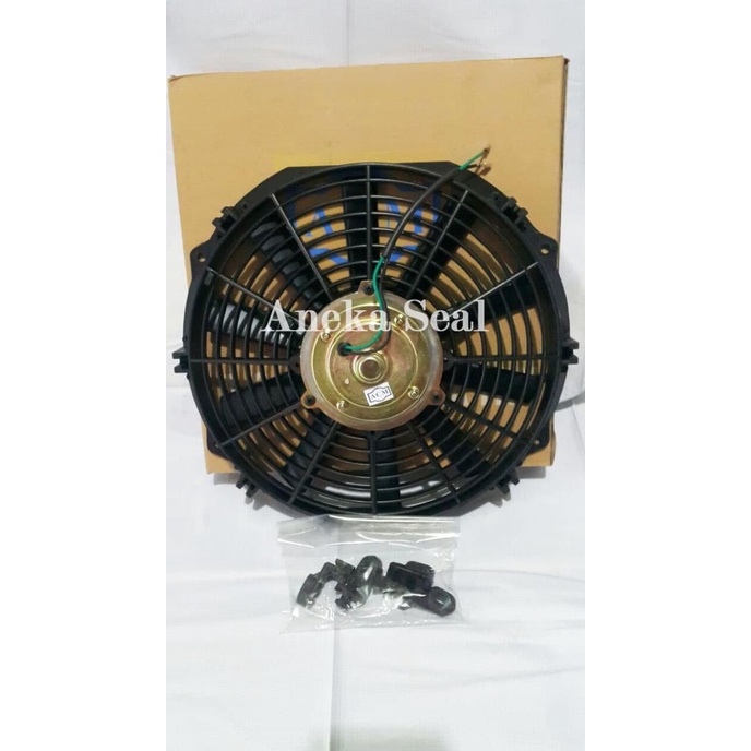 Extra Fan 12" Inch 12V (Tiup) AC Mobil Kipas Baco Ekstra Universal ACM