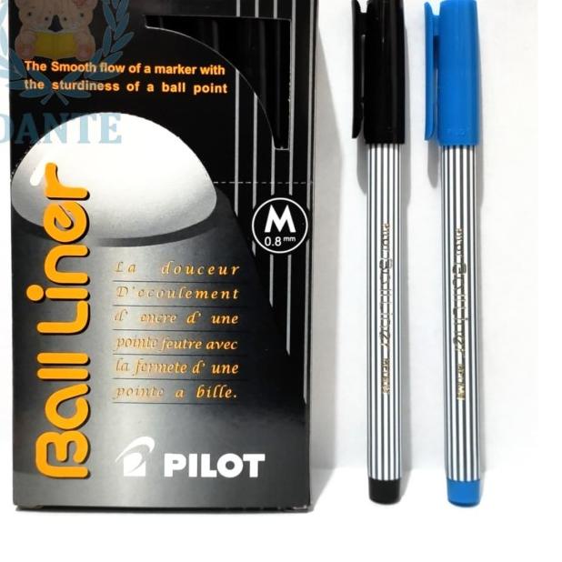 

❊ Pulpen Pilot Balliner ( Ball Liner Medium 0.8mm ) - Hitam ◊