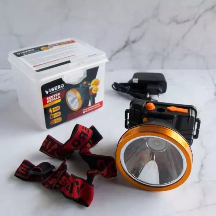 COD SENTER KEPALA SELAM DIVING 50 WATT VISERO VHL-5350AWS// HEADLAMP DIVING SUPER TRANG VISERO 50 WA