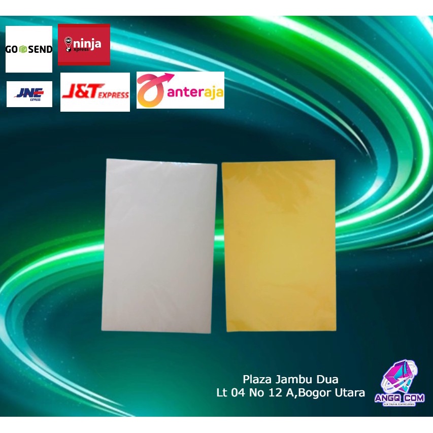 

Label kertas ukuran Folio isi 100 Lembar