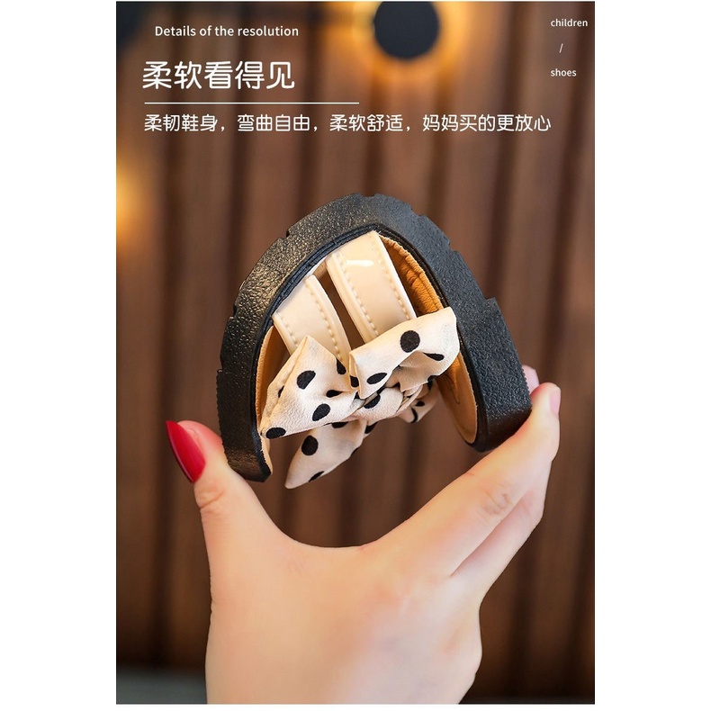Chubby Glory SH21130 Sandal Slip on / sendal anak perempuan / sendal terlaris / sendal selop sol lentur Pita pantai casual Sandal sendal anak 2 sampai 8 tahun termurah dan terlaris pita polkadot bahan karet / jelly cute