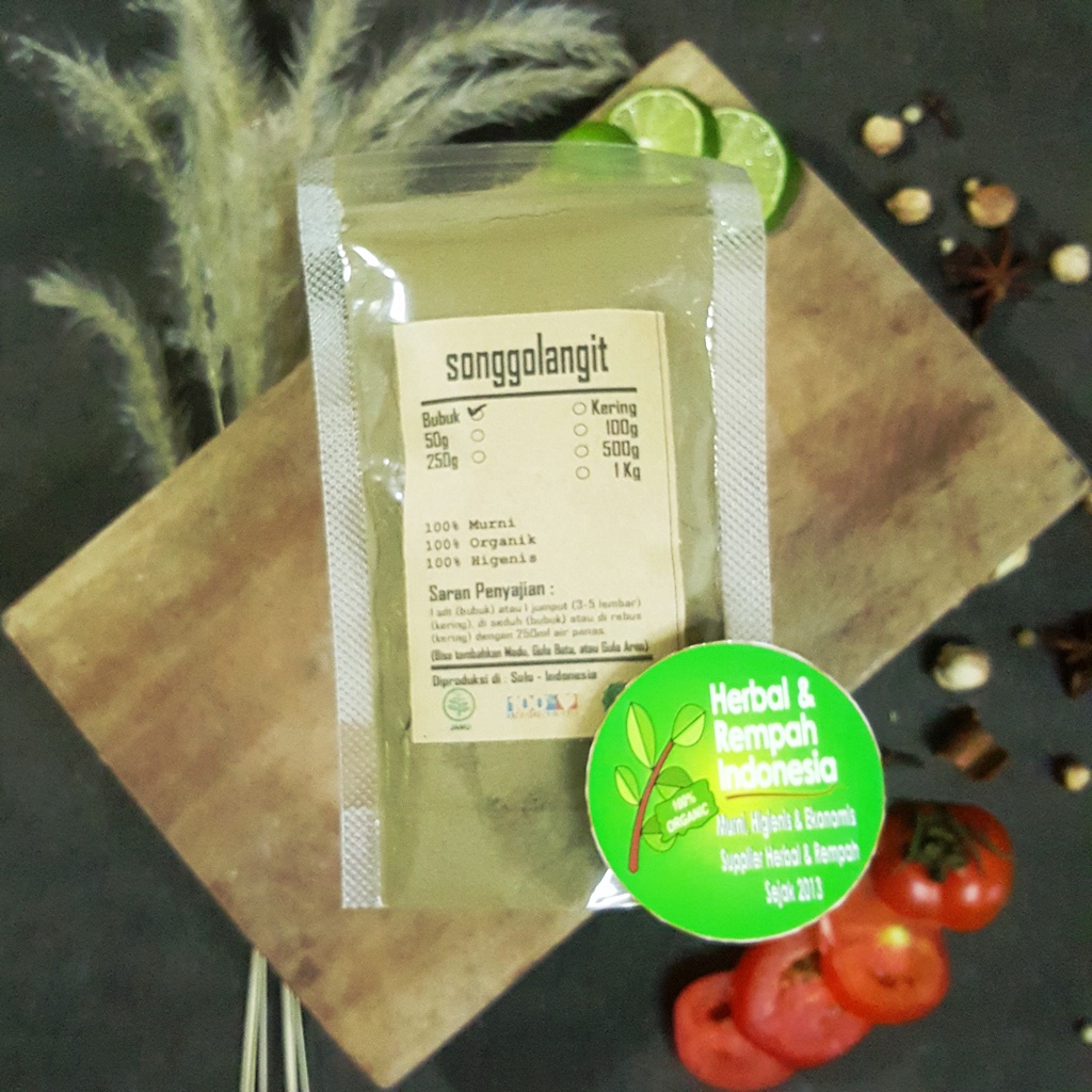 

Songgolangit Bubuk - 50 GR / REMPAH / JSR / 100% MURNI