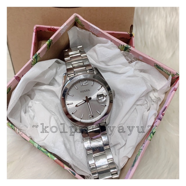 Jam fossil perfect boyriend second bekas