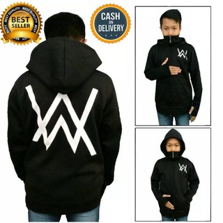 Jual Jaket Anak Jaket AW Ninja Alan Walker Warna Hitam Navy Maroon