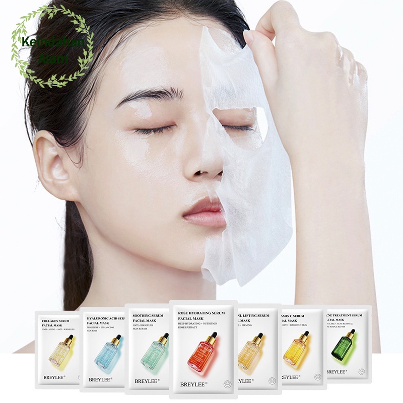 [Ori100%] Allphv Sheetmask Serum Mask Acne Treatment Vitamin C pemutih Pelembab Mengecilkan Poripori