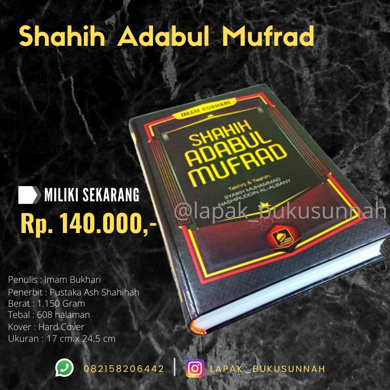 Buku Shahih Adabul Mufrad