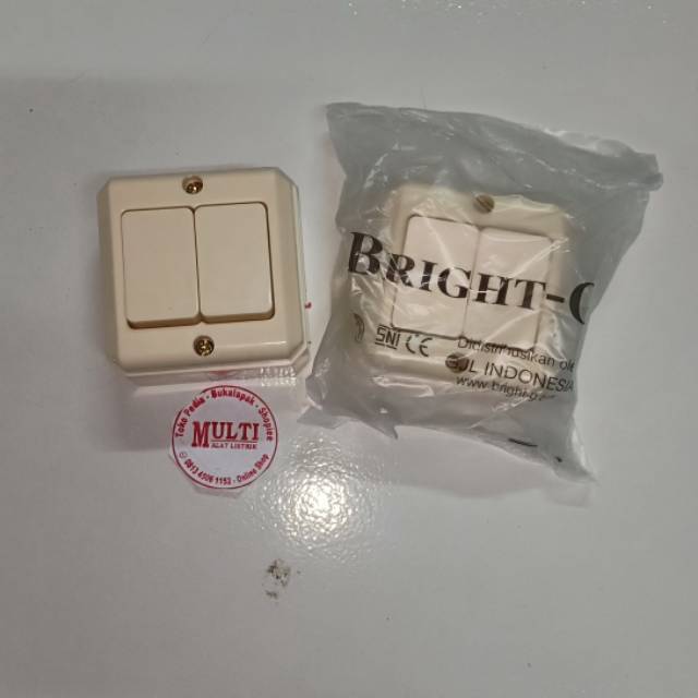 Saklar Seri OB SEGI Bright-G 702 Seri segi ob bright G