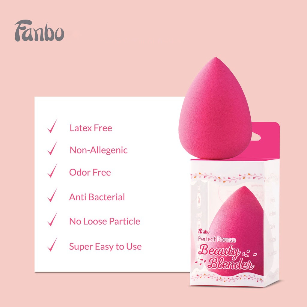 Fanbo Perfect Bounce Beauty Blender Pink